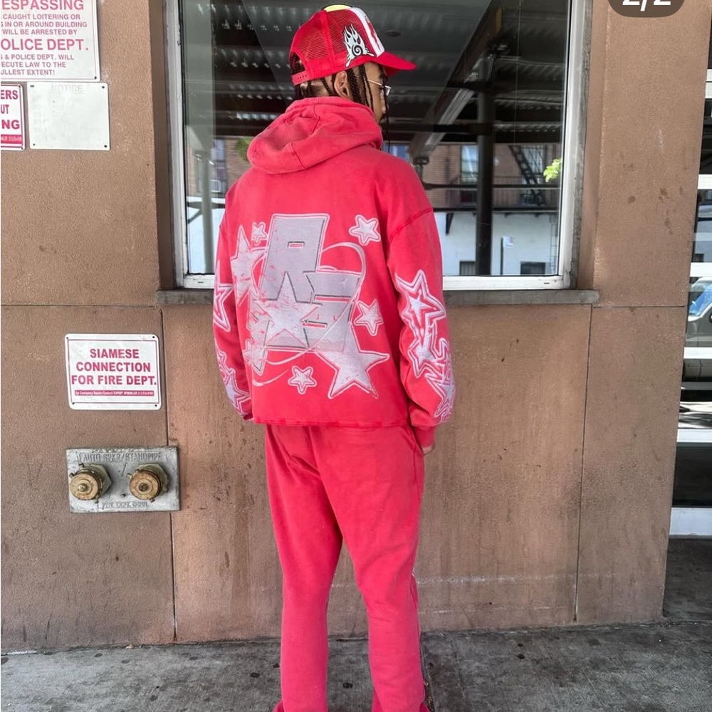 PooRichSoul SuperStars ⭐️Stacked SweatSuit - Picture 4 of 4